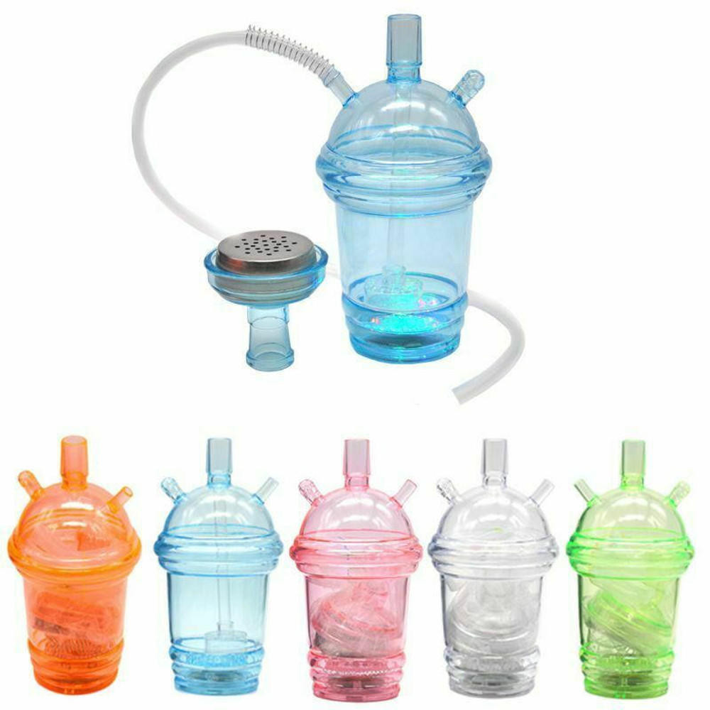  HOOKAH ACRYLIC CUP 7" MIXED COLOR (HOOKAH251) 