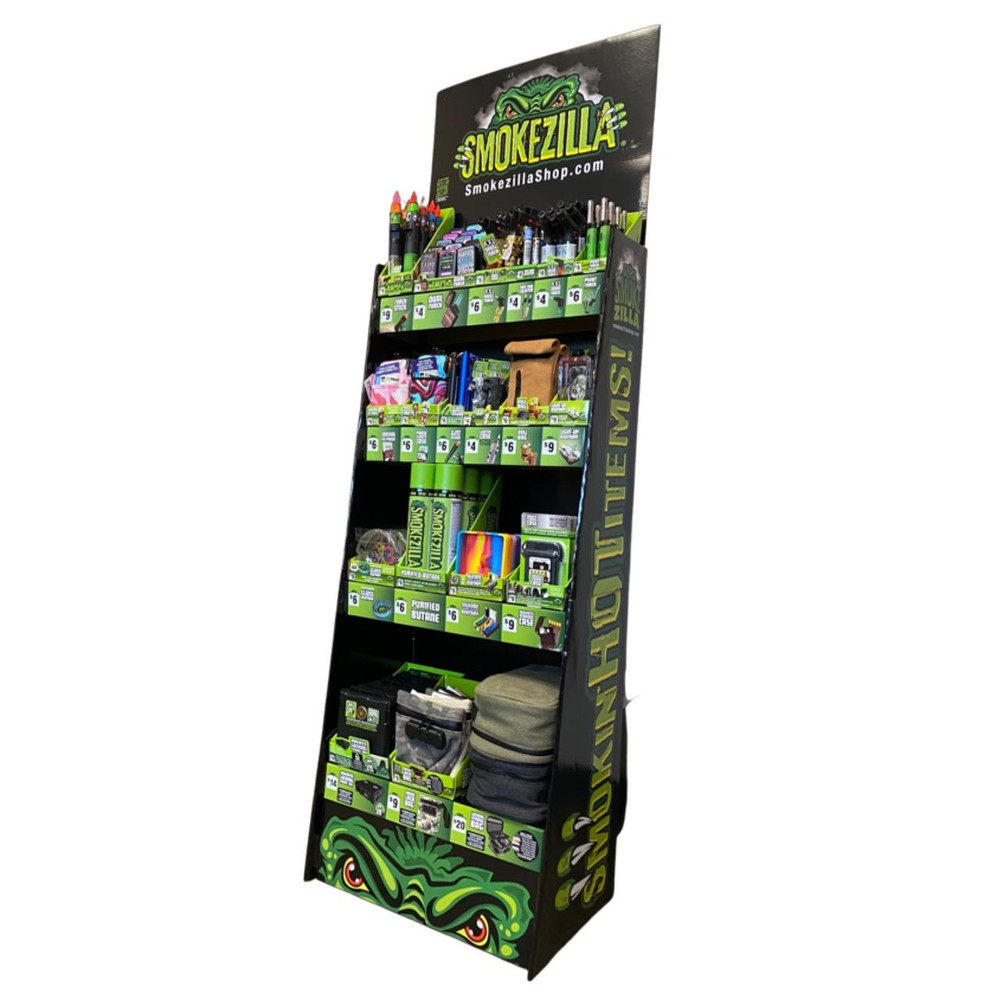 SMOKEZILLA SMOKE ZILLA CORRUGATED 4.1 KIT - 138CT DISPLAY