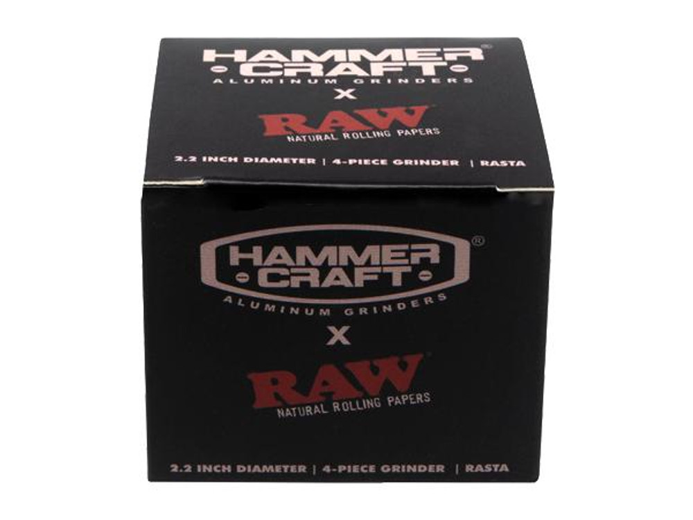 RAW HAMMERCRAFT X RAW 4 PIECE GRINDER 2 - 1CT