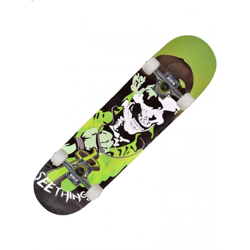 ASSORTED DESIGN ART PRINT SKATEBOARD - 1CT