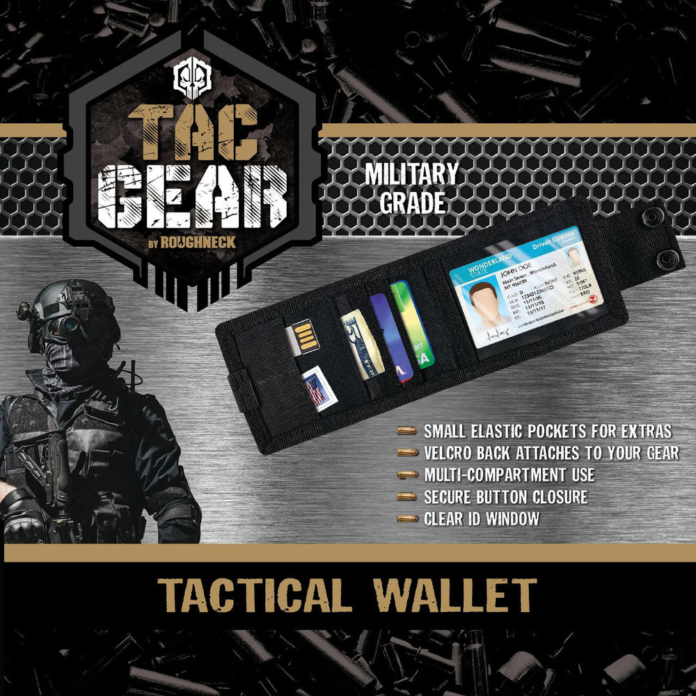 SMOKEZILLA TACGEAR SNAP WALLET - 6CT DISPLAY