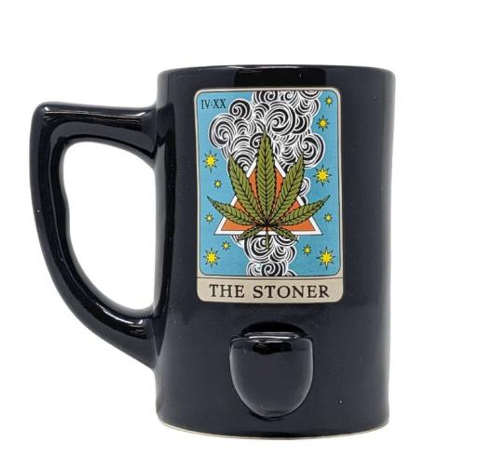  HPG CERAMIC WATER PIPE MUG - THE STONER 