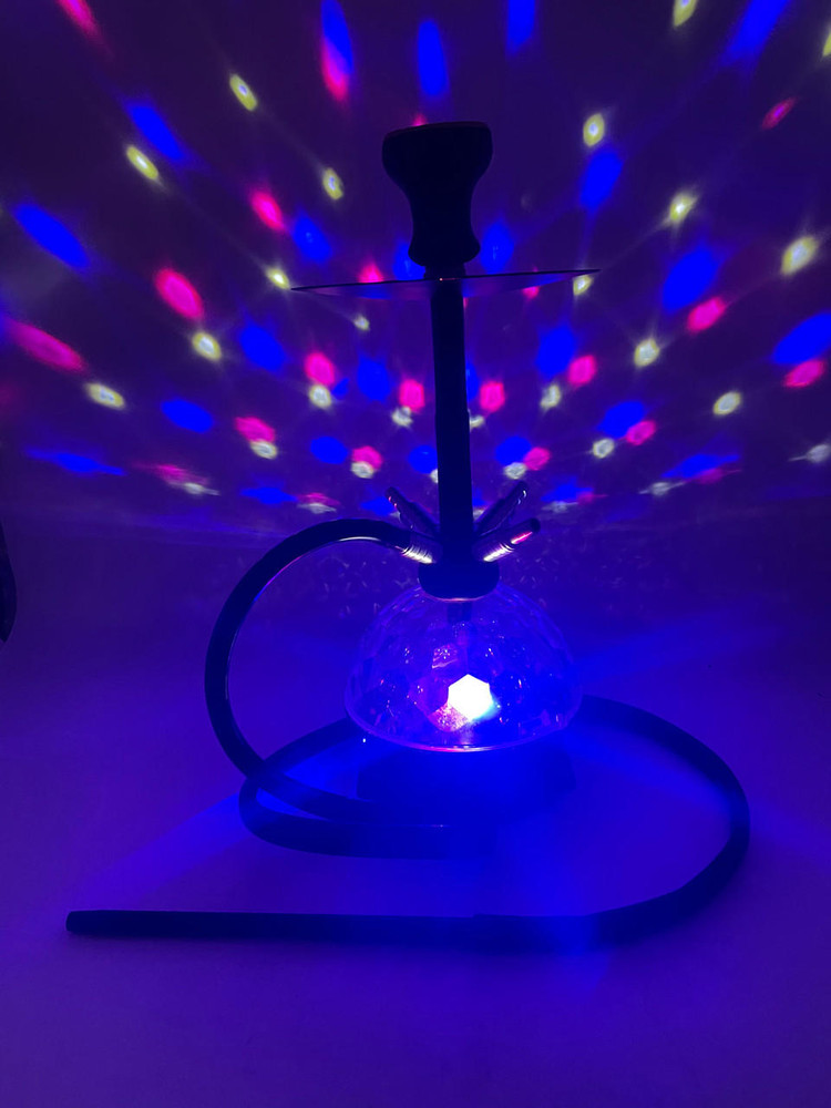  CLOUD 4 HOSE HOOKAH WITH SPEAKER & PARTY LIGHTS 20" 