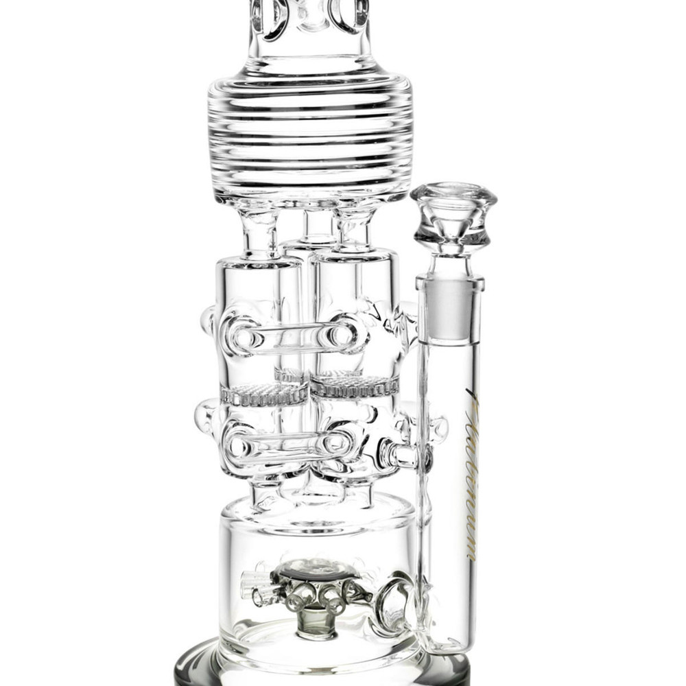  LOOKAH GLASS SKYSCRAPER WATER PIPE | 19.5" | 19MM F 