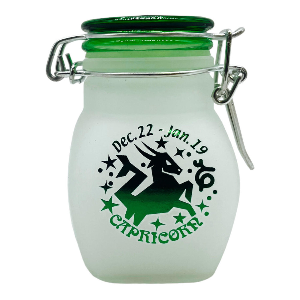  CAPRICORN EARTH MEDIUM STASH JAR - 3CT BOX 