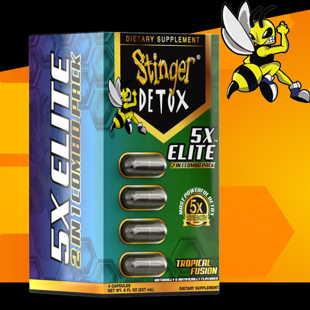 STINGER DETOX 5X ELITE 2-IN-1 COMBO PACK