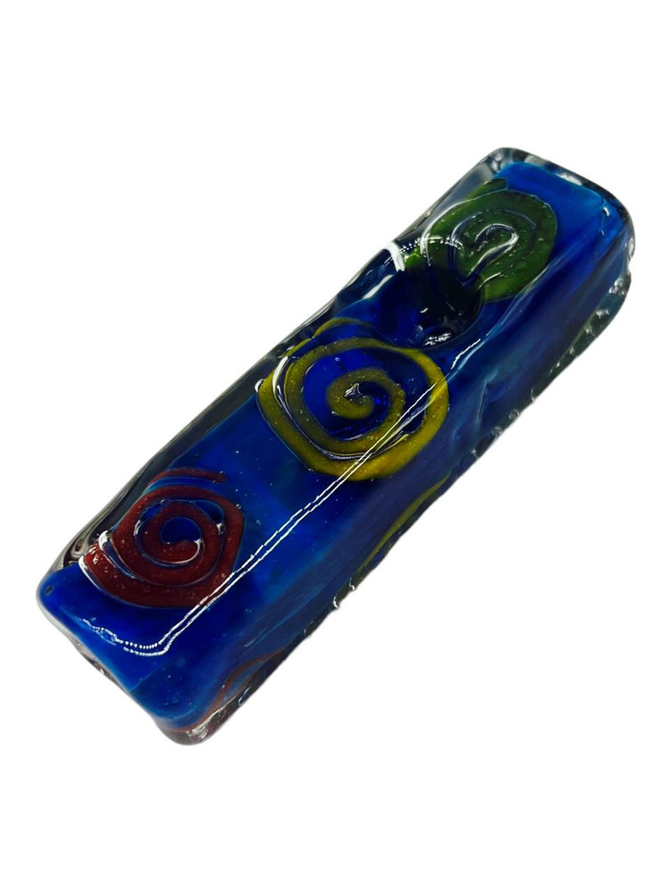  RECTANGLE FUMED 4" HANDPIPE - 5CT BAG 