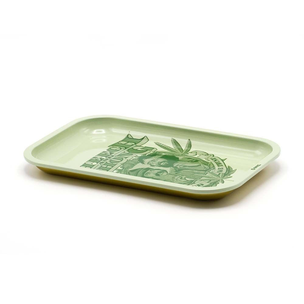  G-ROLLZ - CHEECH & CHONG BADGE MEDIUM TIN TRAY 17.5 X 27.5 CM 