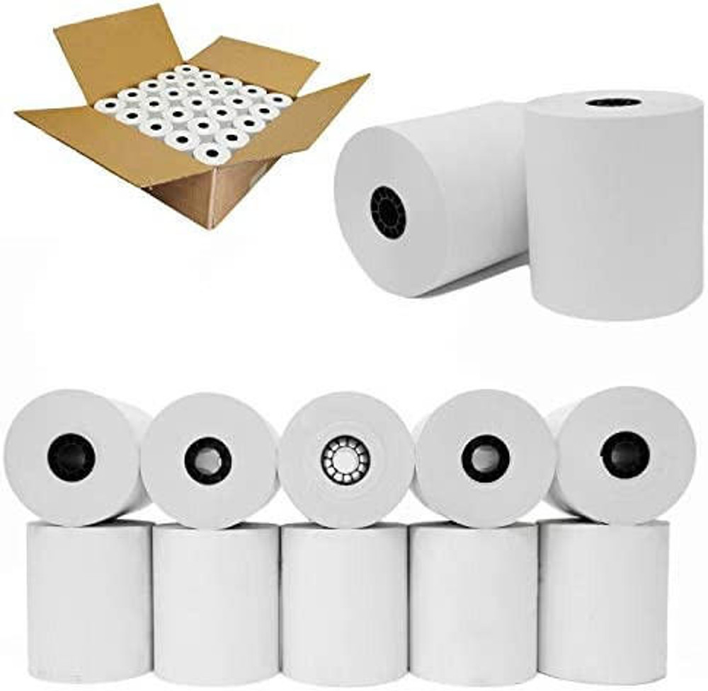  3 1/8" X 273' THERMAL PAPER ROLL - 50CT BOX 