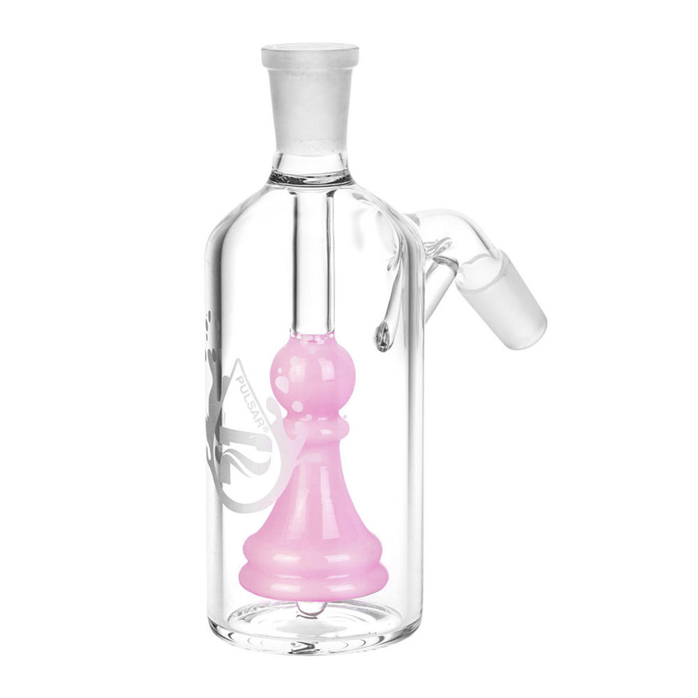  PULSAR CHESS PAWN ASH CATCHER 45 DEGREE | 14MM | COLORS VARY - 1CT 