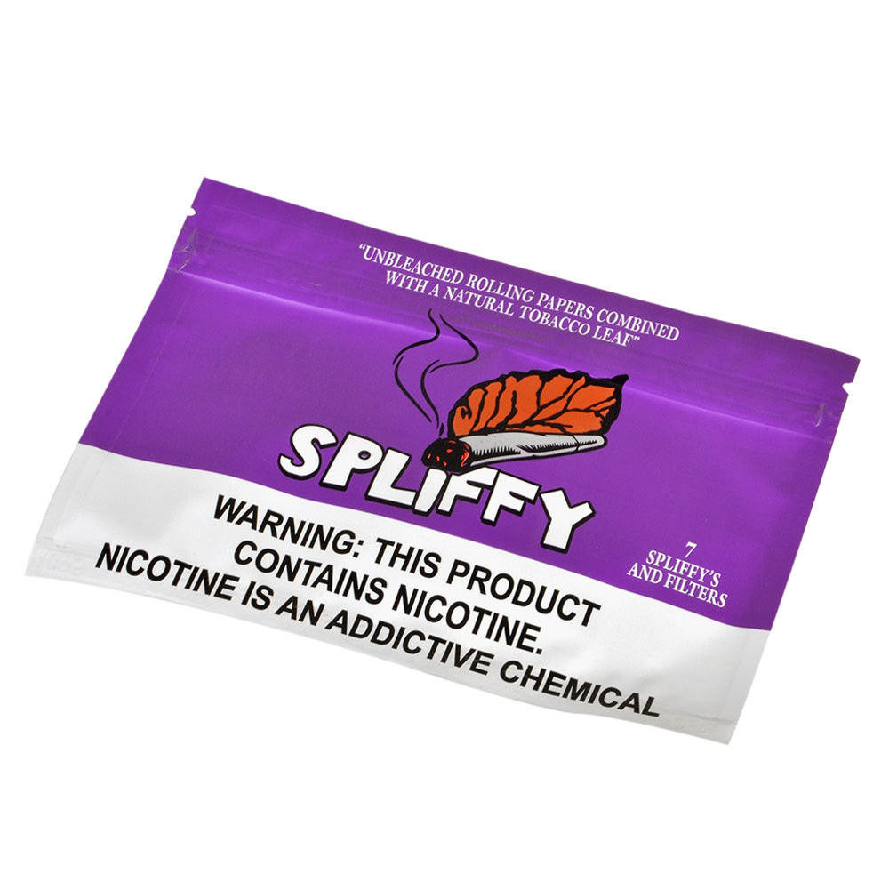  SPLIFFY WRAPS 7-PACK ROLLING PAPERS - 10CT DISPLAY 