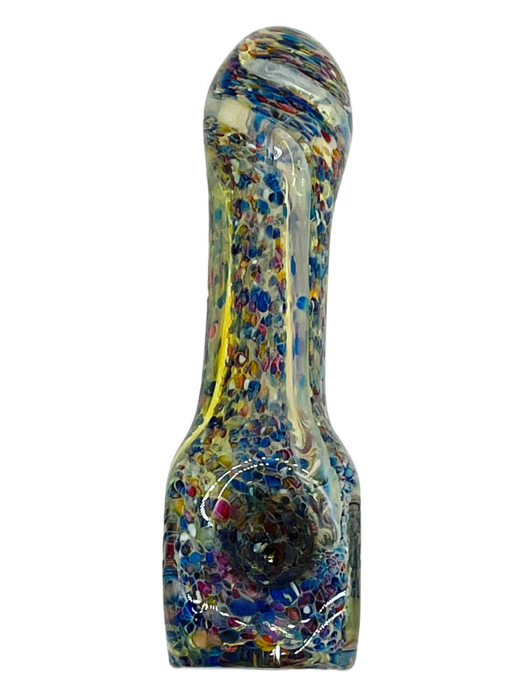  HEAVY COLORED FUMED HANDPIPE 4" - BAG OF 5CT 