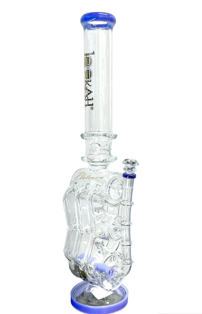  LOOKAH INLINE PERC WITH DONUT CHAMBER RECYCLER 21" - ASSORTED COLOR 