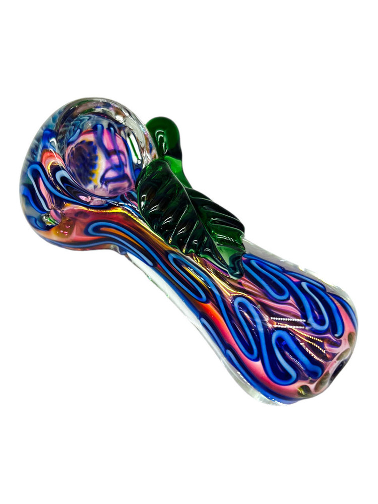  METRIX LEAF FUMED HANDPIPE 4" - BAG OF 5CT 