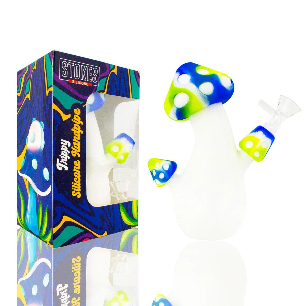  STOKES - TRIPPY SILICONE HANDPIPE 7" 
