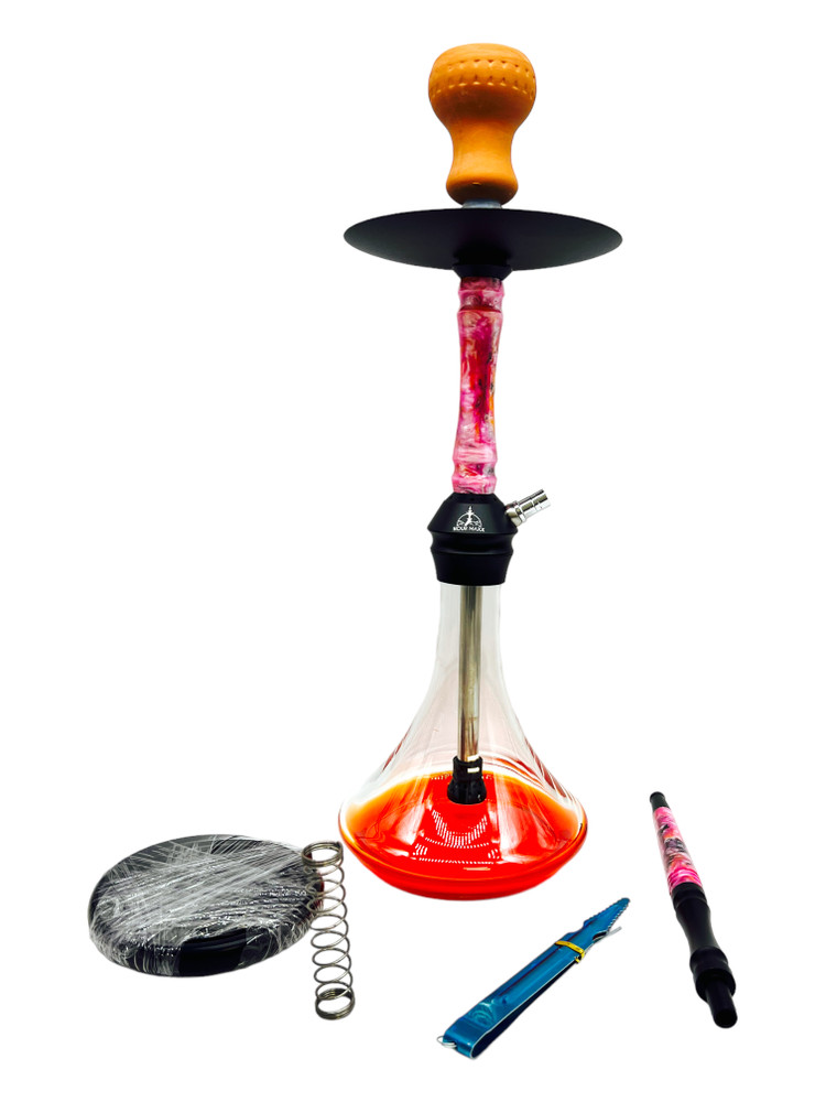 NOUR MAXX - MIX COLOR 1 HOSE HOOKAH 23" (SM-101)