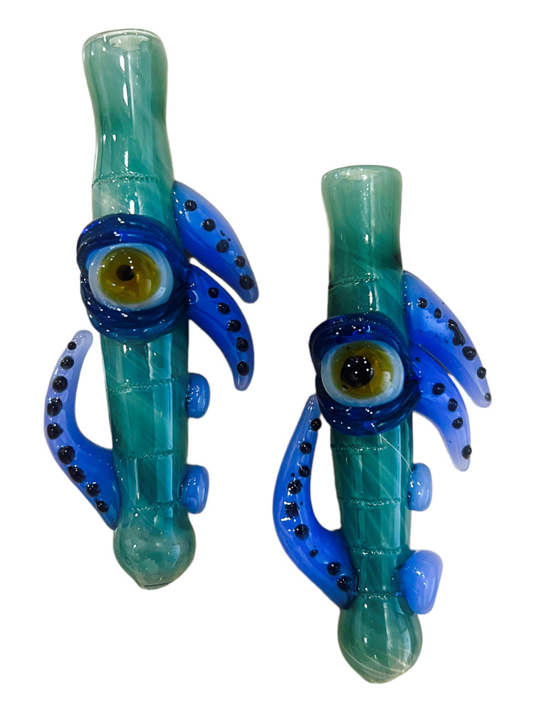 MONSTER EYE CHILLUM 4" - 5CT BAG