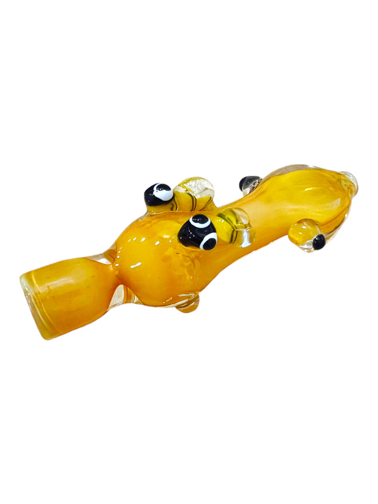 GOLDEN BEES CHILLUM 4" - 5CT BAG