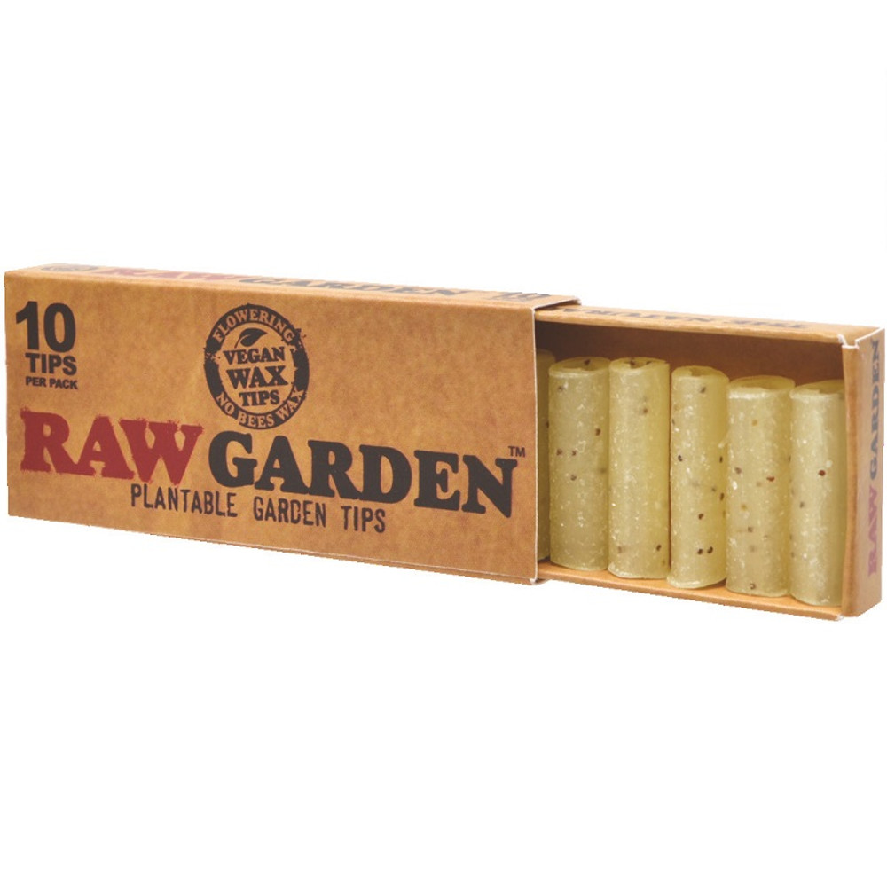 RAW GARDEN PLANTABLE TIPS 10 COUNT - 20CT DISPLAY