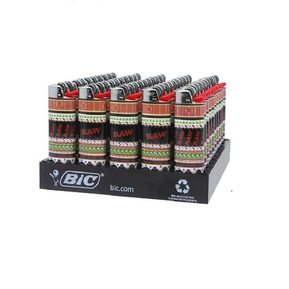 BIC RAW HOLIDAY LIGHTER DISPLAY - 50CT