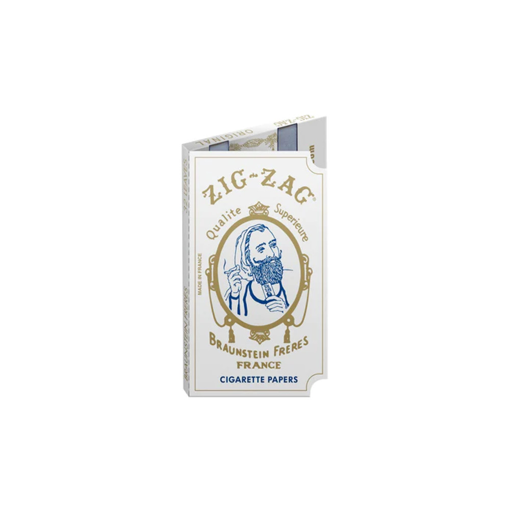 ZIGZAG ORIGINAL ULTRA WIDE WHITE ROLLING PAPER - 48CT DISPLAY
