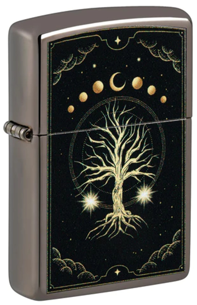 ZIPPO MYSTIC NATURE DESIGN LIGHTER - 1CT