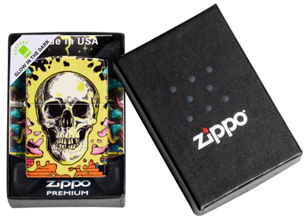 ZIPPO - SKULL #3 DESIGN LIGHTER - 1CT