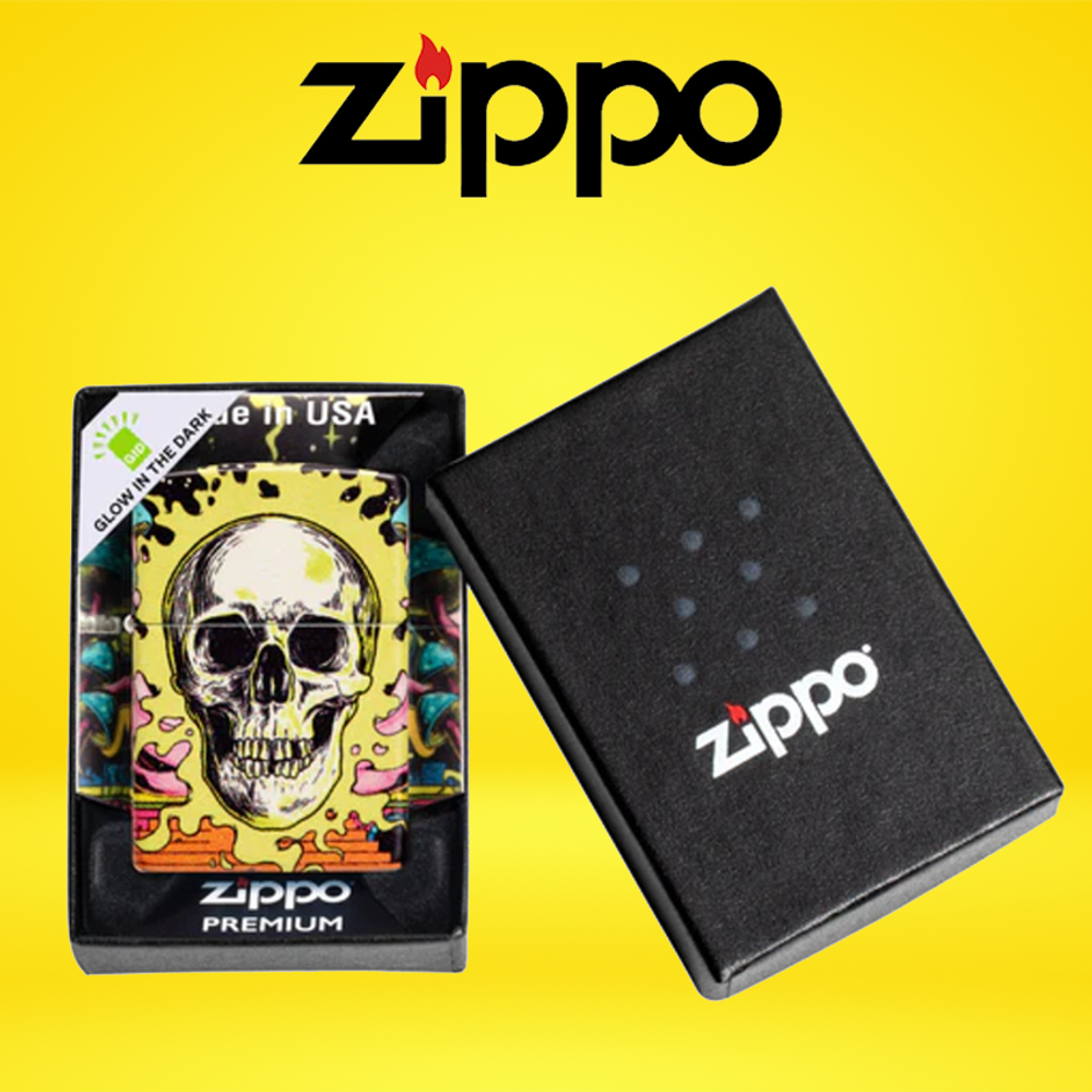 ZIPPO - SKULL #3 DESIGN LIGHTER - 1CT