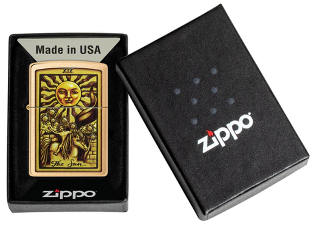 ZIPPO - TAROT CARD DESIGN LIGHTER - 1CT