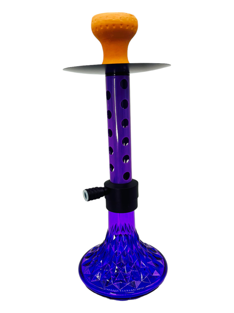 MIX COLOR 1 HOSE ACRYLIC HOOKAH SET SET (SM-32)