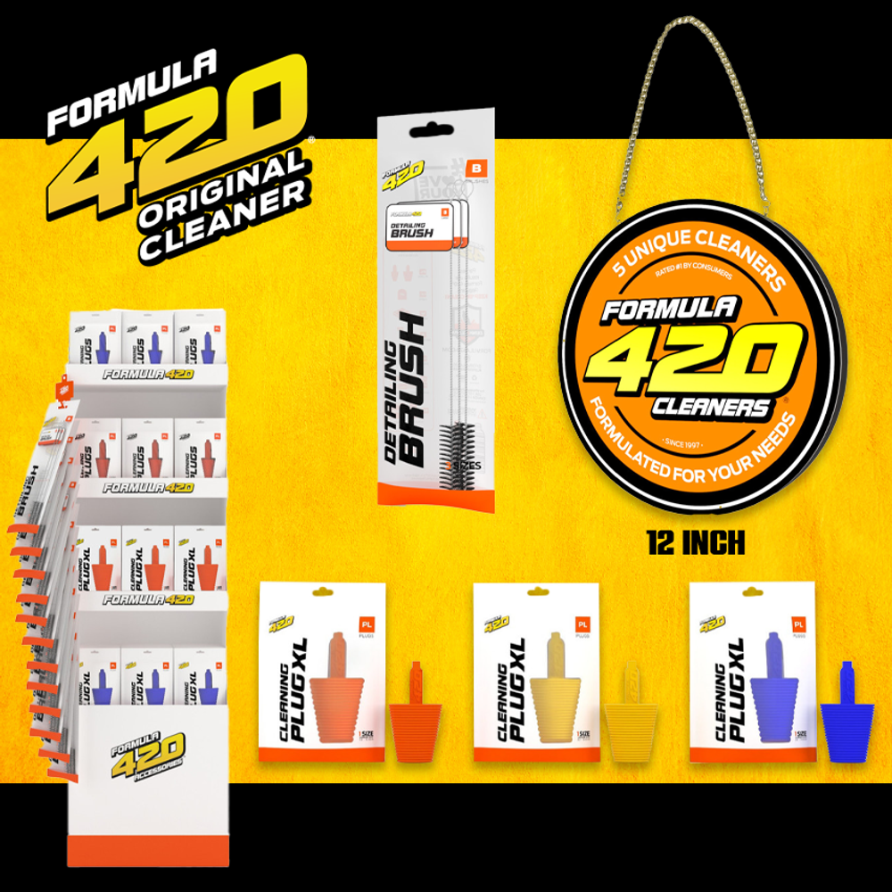 FORMULA 420 25TH ANNIVERSARY ACCESSORY DISPLAY