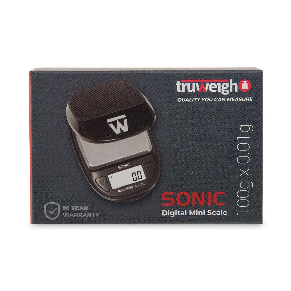 TRUWEIGH SONIC SCALE - 100G X 0.01G - BLACK