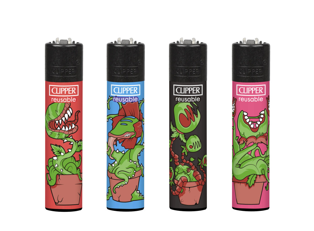 CLIPPER CLASSIC LARGE PRINTED EVIL PLANTS - 48CT DISPLAY