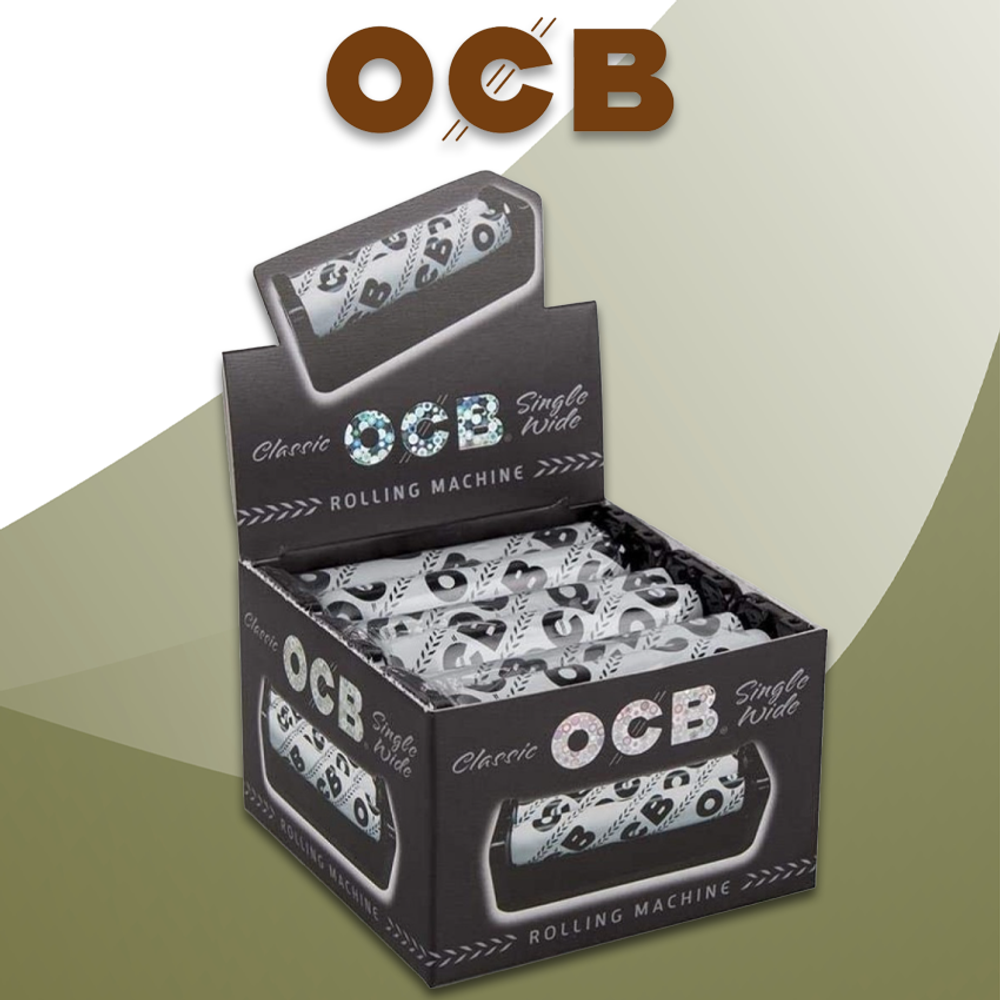 OCB CLASSIC ROLLER 70MM SINGLE WIDE - 6CT DISPLAY