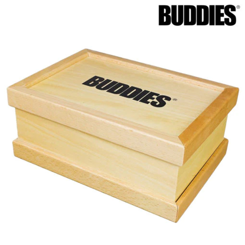 RAW BUDDIES SIFTER WOODEN STORAGE BOX