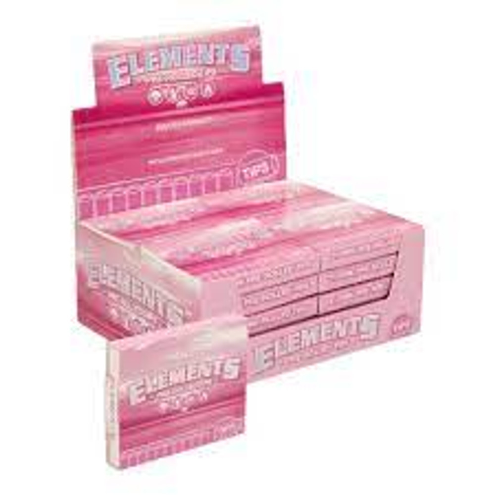 ELEMENTS PINK PRE-ROLLED TIPS 21-PACK - 20CT DISPLAY