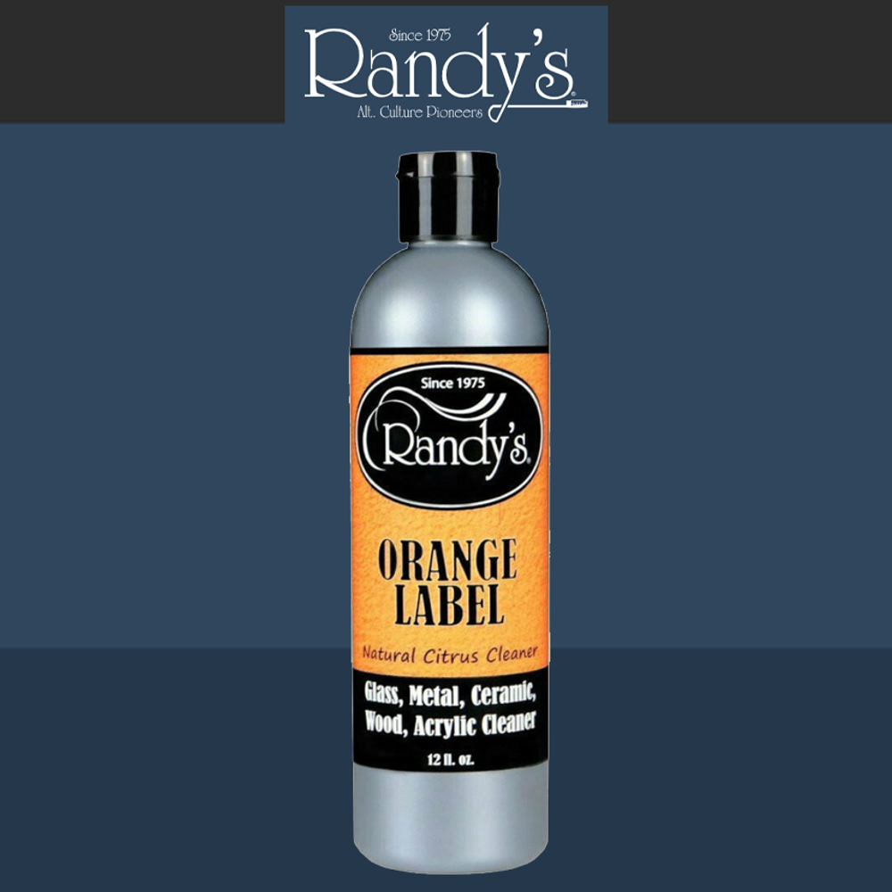 RANDY'S ORANGE LABEL GLASS/METAL/CERAMIC/WOOD CLEANER 12oz