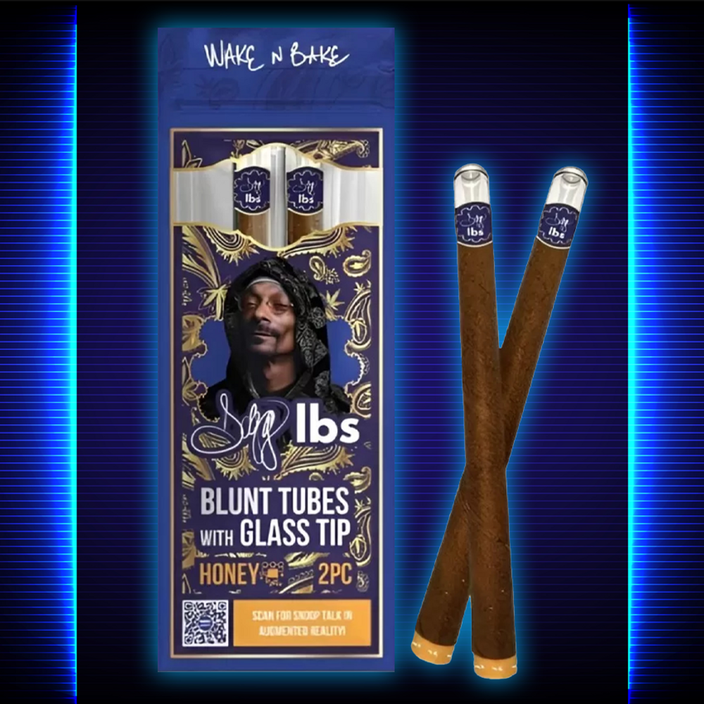 DOGG LBS SNOOP BLUNT TUBES WITH GLASS TIPS - 10CT
