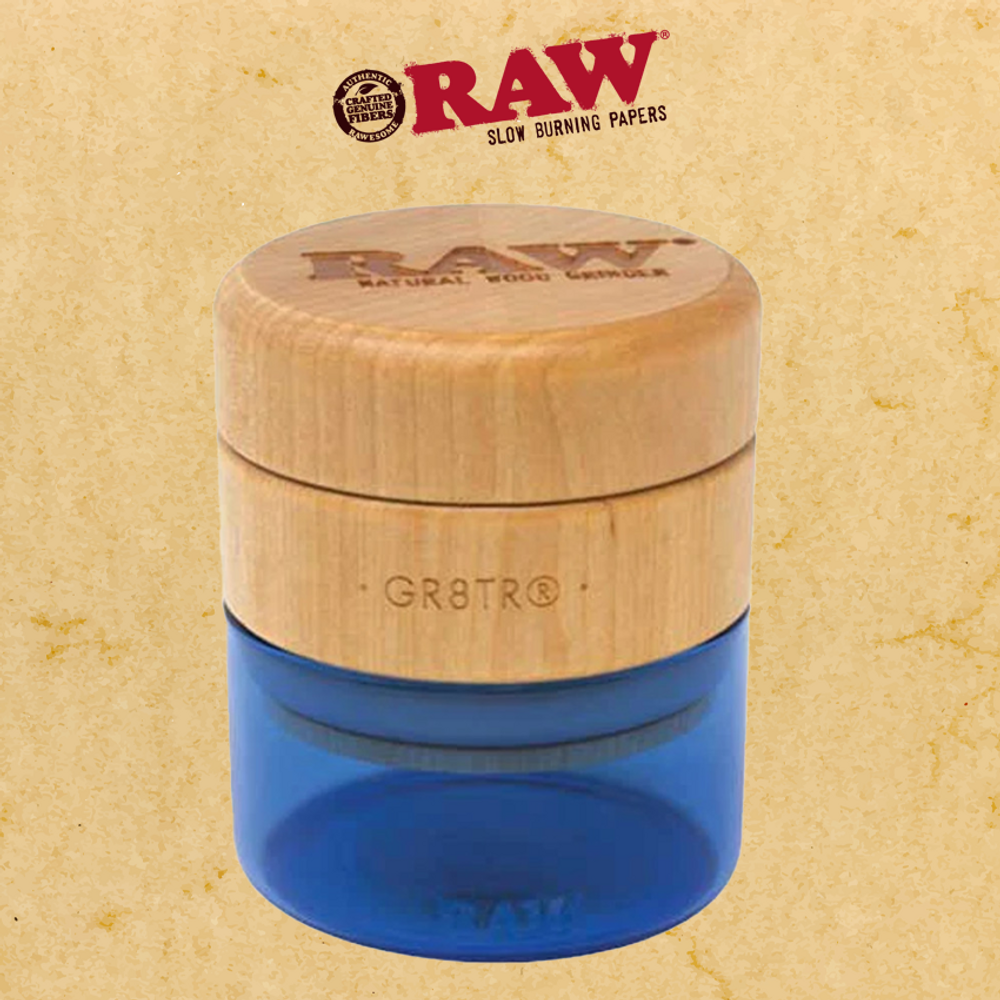 RAW NATURAL WOOD GRINDER 65MM