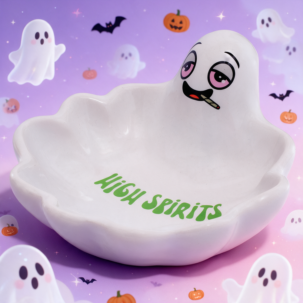 FUJIMA GHOSTY HIGH SPIRITS CERAMIC ASHTRAY