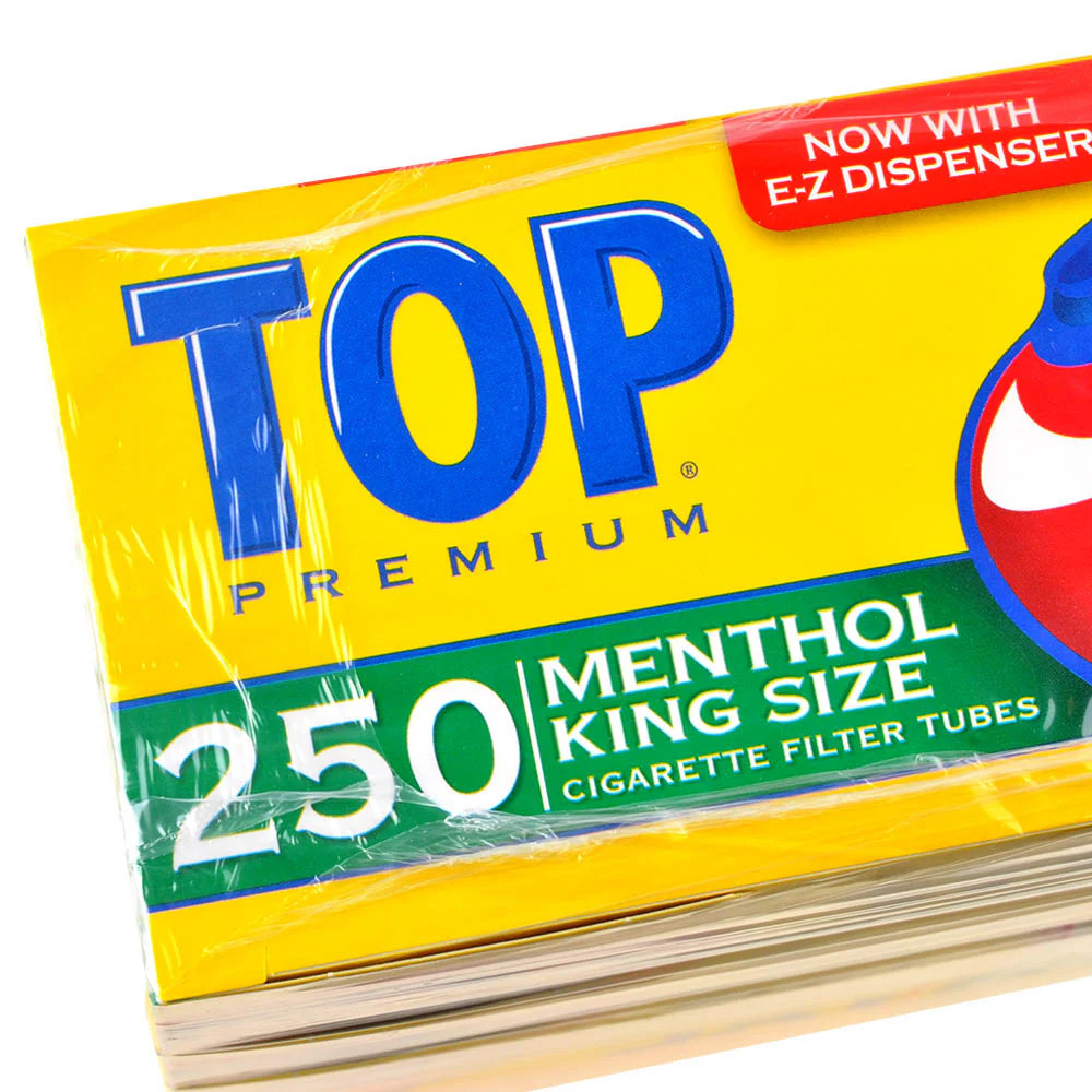 PREMIER REGULAR NAVY FILTER CIGARETTE TUBES KING SIZE 200-PACK - DISPLAY OF 5