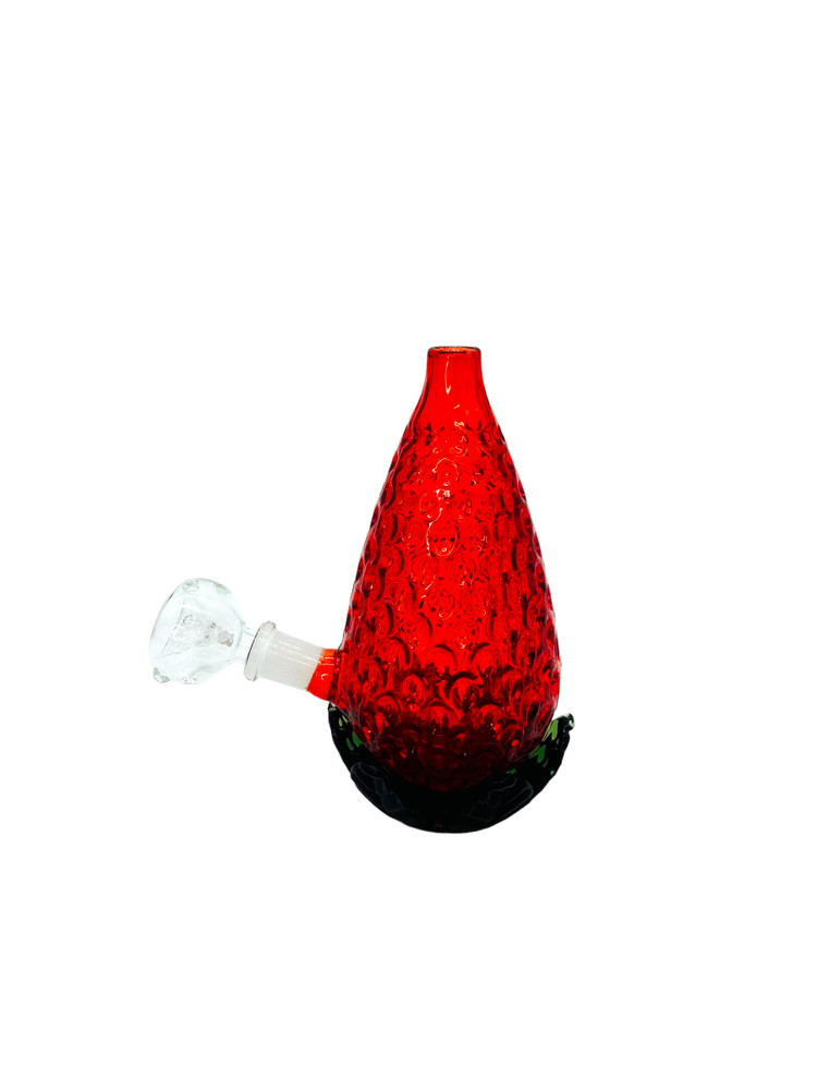 STRAWBERRY WATERPIPE ASSORTED COLOR 4.5"