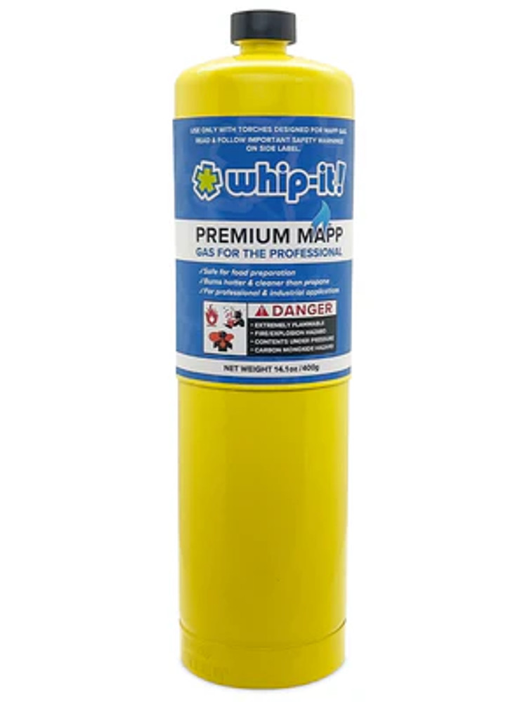 WHIP IT BUTANE CORE 14.1 OZ PREMIUM MAPP