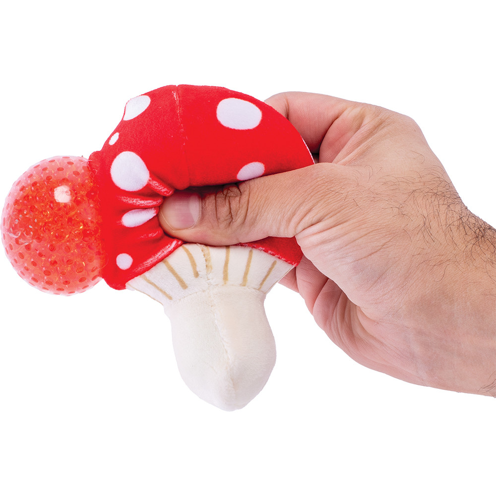 SQUEEGIE MUSHROOM PLUSH TOY - PB&J - DISPLAY OF 12