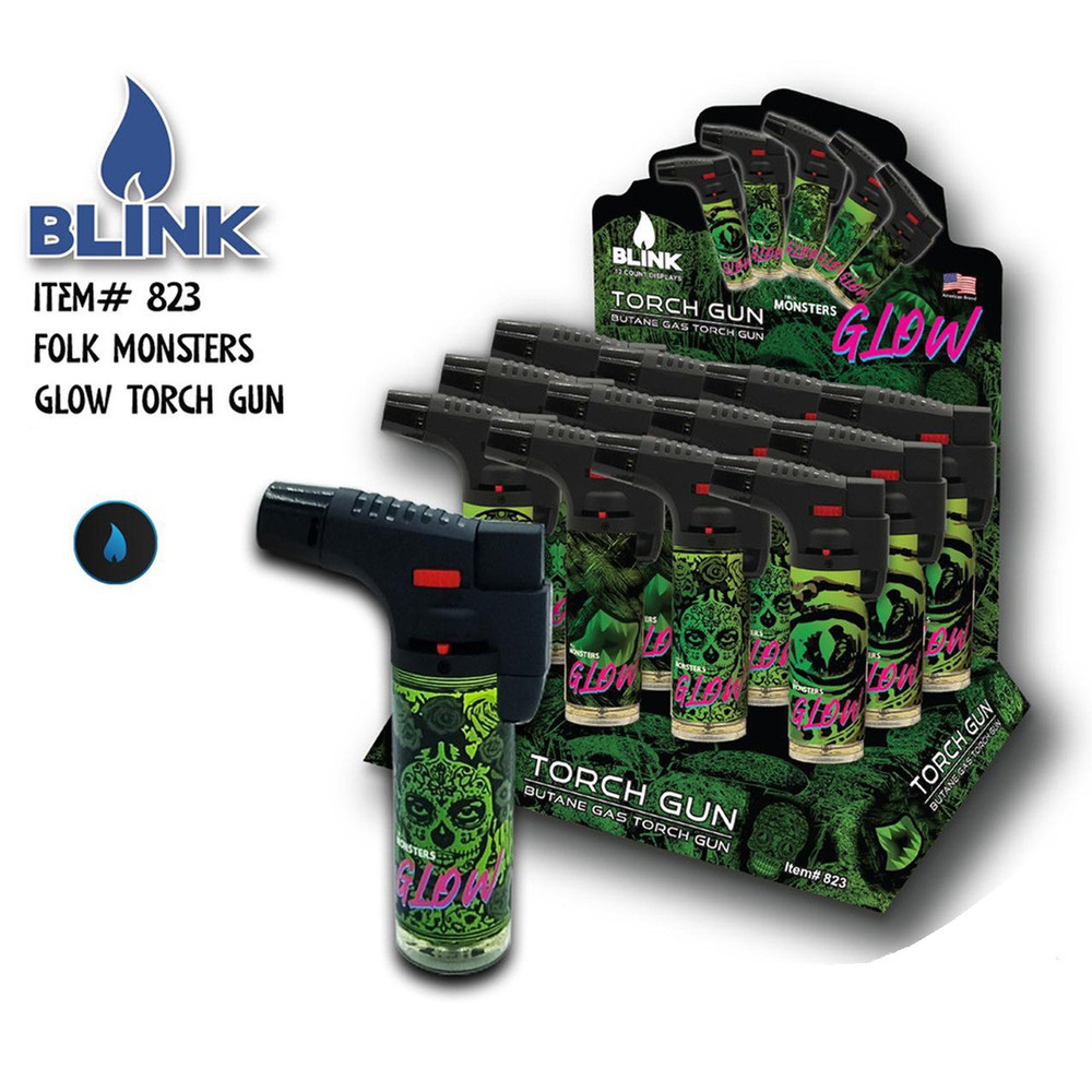 BLINK FOLK MONSTER TORCH - DISPLAY OF 12