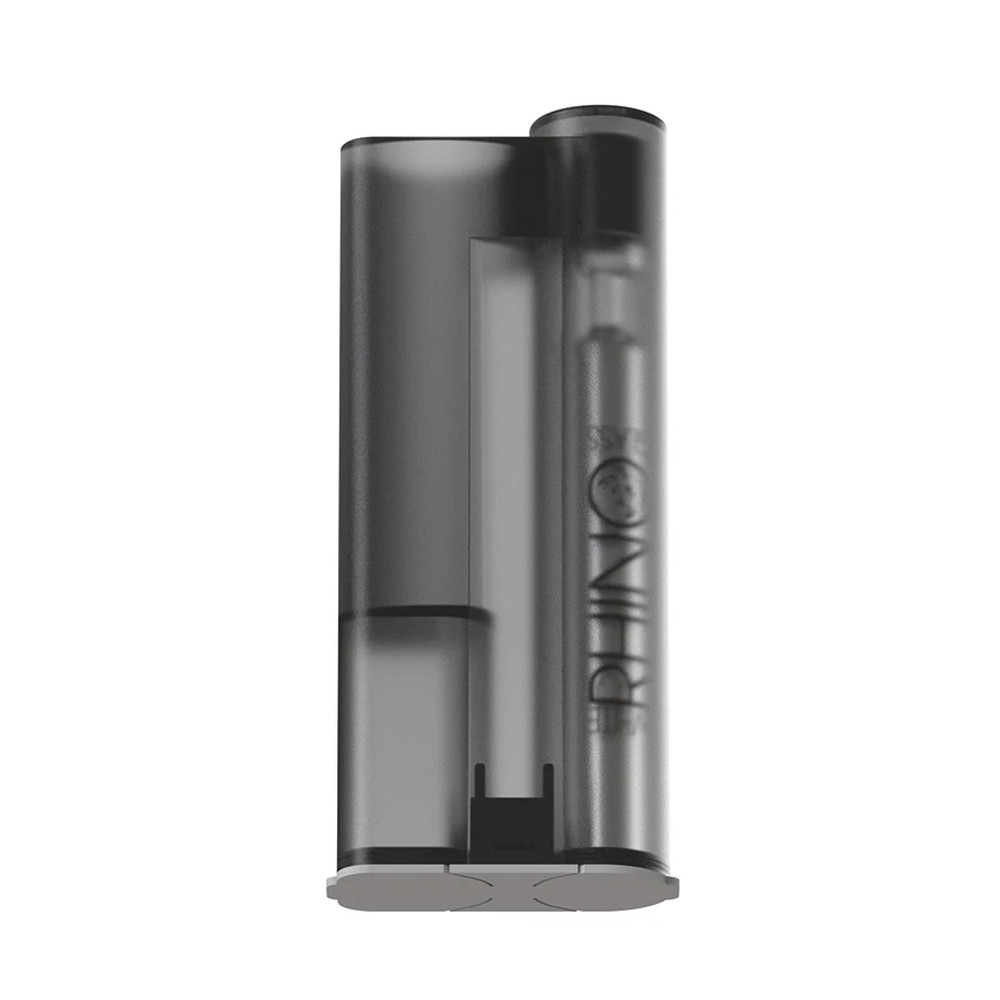 WHITE RHINO LIGHTER SIDEKICK B SERIES TRANSPARENT BLACK - DISPLAY OF 25