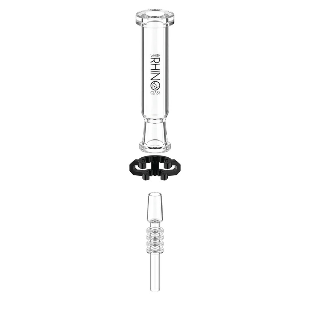 WHITE RHINO 2 PIECE V2 NECTAR COLLECTOR - DISPLAY OF 5