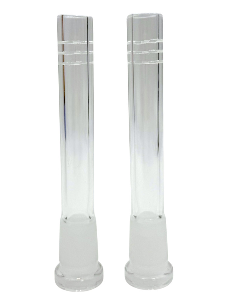 ASSORTED SIZES GLASS DOWNSTEM - BAG OF 36