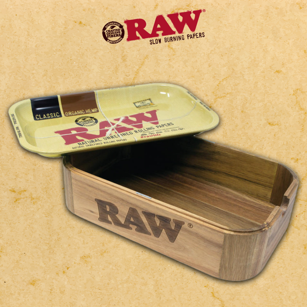 RAW CACHE BOX WITH TRAY LID (RAW60)