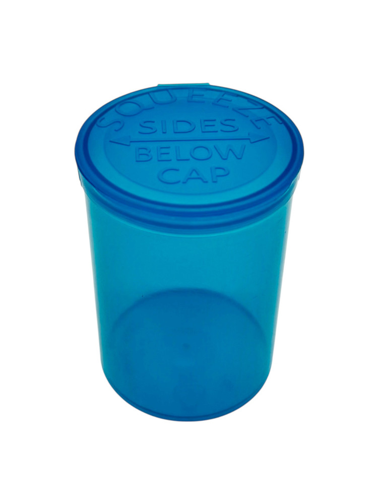 30D POP TOP 120ML PLASTIC BOTTLES ASSORTED COLOR - DISPLAY OF 50